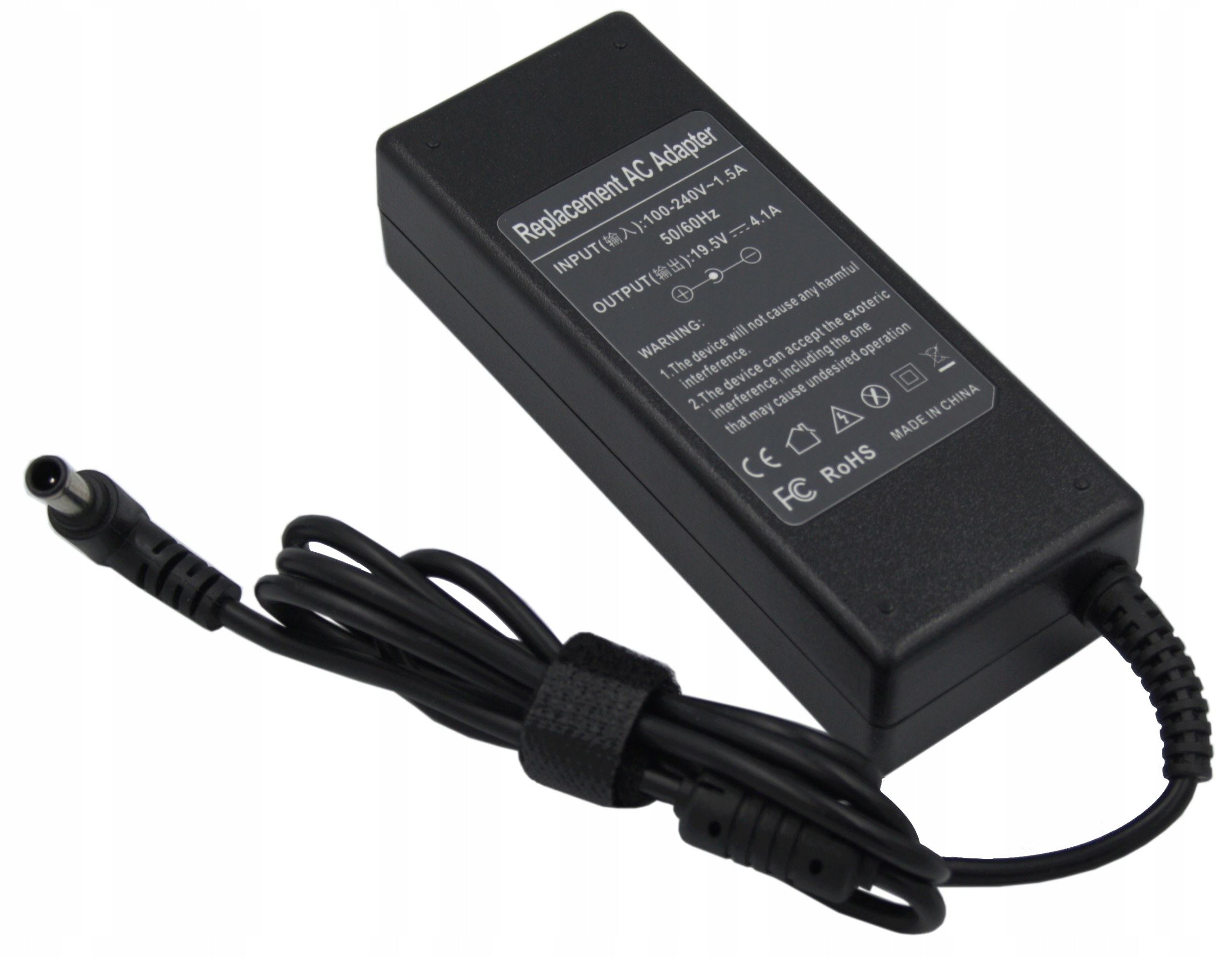 Zasilacz 19,5V 4,1A 6,5*4.4*1.0mm Sony Vaio Sprawdź teraz Zasilacz 19,5V 4,1A 6,5*4.4*1.0mm Sony Vaio Sprawdź teraz